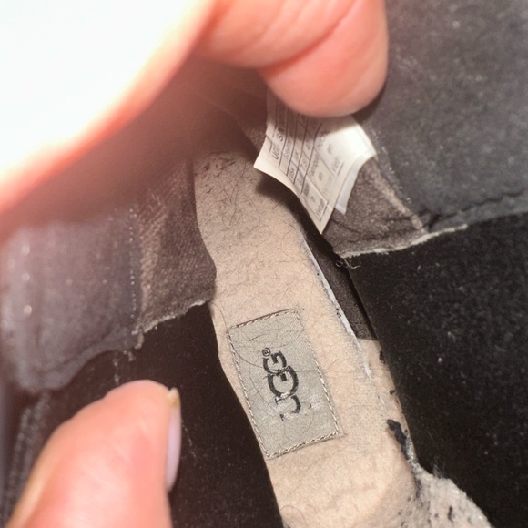 Ugg Women's Waterproof Black Ankle Boots - Picture 6 of 7